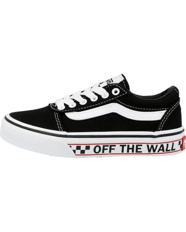 VANS OFF THE WALL ZAPATILLAS NINOS VANS WARD VN0A38J9BZW1 NEGRO