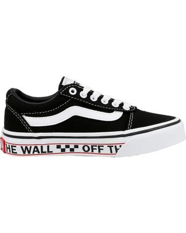 VANS OFF THE WALL ZAPATILLAS NINOS VANS WARD VN0A38J9BZW1 NEGRO