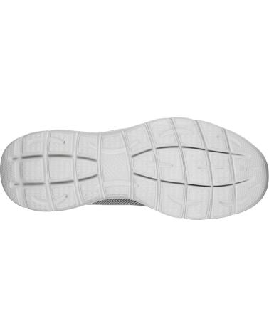 SKECHERS CASUAL MEN'S SHOES 232057 GRAY MESH GRIS