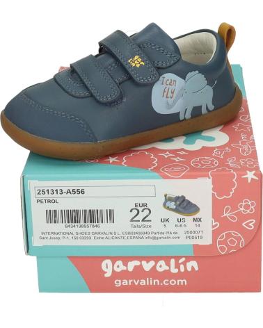 GARVALIN DEPORTIVA BAREFOOT PARA NINO 251313 PRINT ELEFANTITO PETROLA556