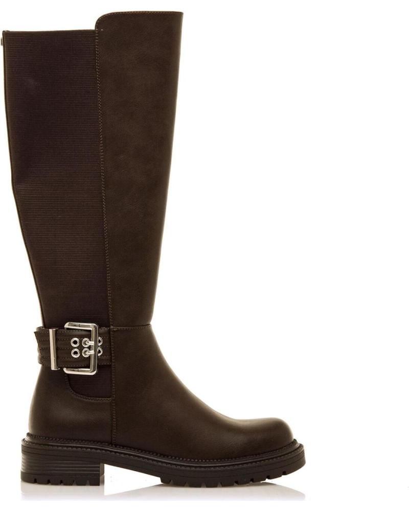 BOTTES HAUTES MTNG 54732 MARRON AVEC BOUCLE DÉCORATIVE MARRóN