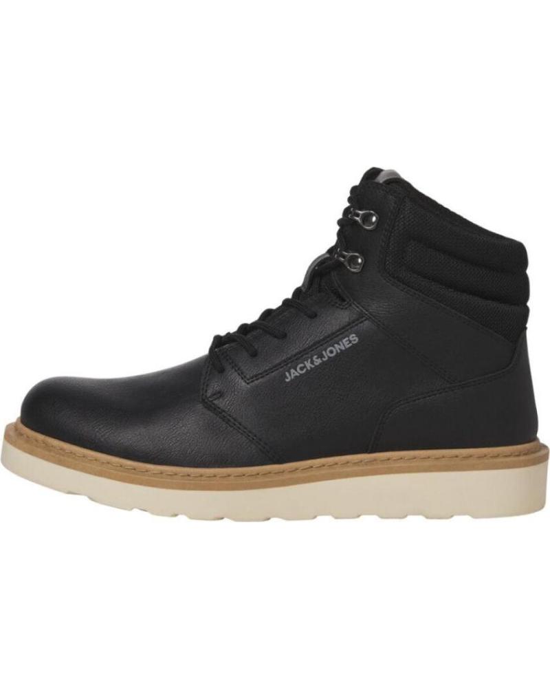 JACK & JONES 12263093 SCHWARZE STIEFEL BLACK
