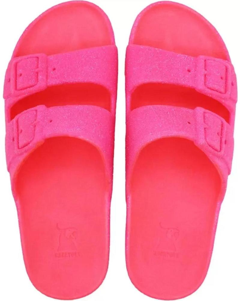 CACATOES CHANCLAS NEON PINK FLUO ROSA