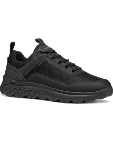 GEOX SPHERICA 4X4 U56FDA ZAPATILLAS DEPORTIVAS HOMBRE NEGRAS BLACK
