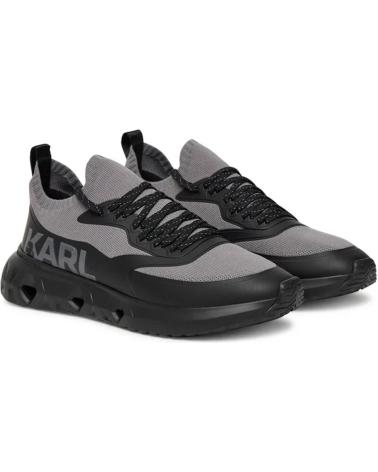 KARL LAGERFELD K-KITE RUN KNIT SOCK LO ANTRACITA ANTRACITA