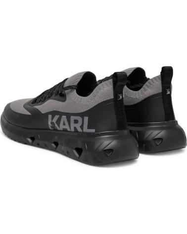 KARL LAGERFELD K-KITE RUN KNIT SOCK LO ANTRACITA ANTRACITA