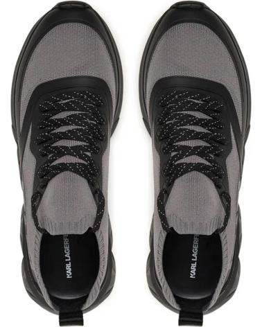 KARL LAGERFELD K-KITE RUN KNIT SOCK LO ANTRACITA ANTRACITA