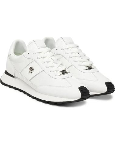 KARL LAGERFELD ZAPATILLAS KAIRO IKONIK PIN LO LACE BLANCO BLANCO