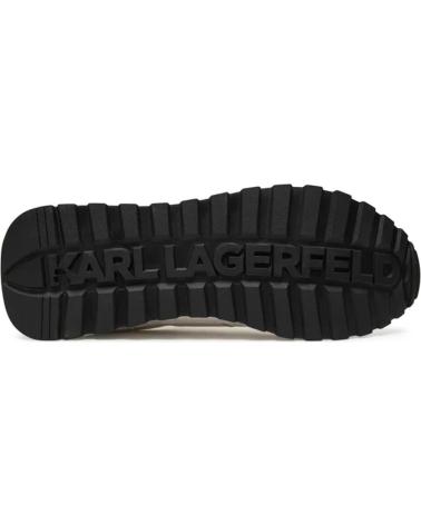 KARL LAGERFELD ZAPATILLAS KAIRO IKONIK PIN LO LACE BLANCO BLANCO