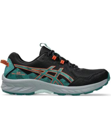 ASICS GEL VENTURE 10 NEGRO-VERDE-NARANJA-002 - 40 VARIOS COLORES
