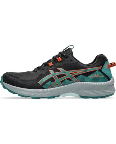 ASICS GEL VENTURE 10 NEGRO-VERDE-NARANJA-002 - 40 VARIOS COLORES