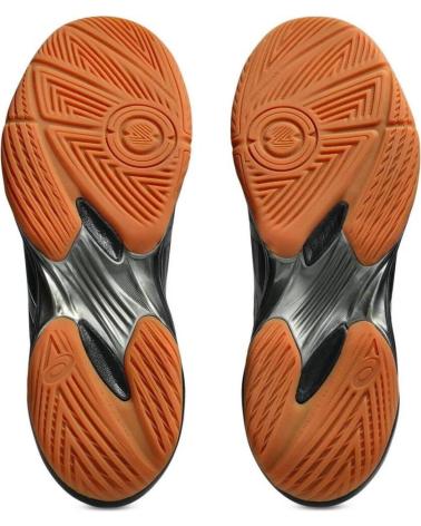 ASICS GEL-ROCKET 12 SCHWARZ-GUNMETAL NEGRO