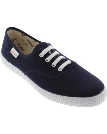 VICTORIA 1915 INGLESA CANVAS TRAINERS NAVY BLUE WITH WHITE LACES AZUL