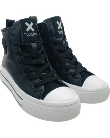 XTI ZAPATILLA ESTILO BOTIN CASUAL NINA KIDS 151297 NEGRA NEGRO