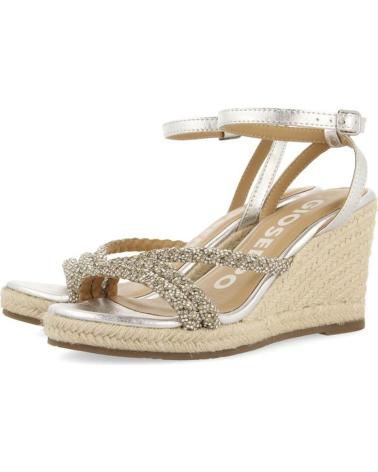 SANDALO CON ZEPPA GIOSEPPO MENFI 72064 GRIGIO DA DONNA GRIS