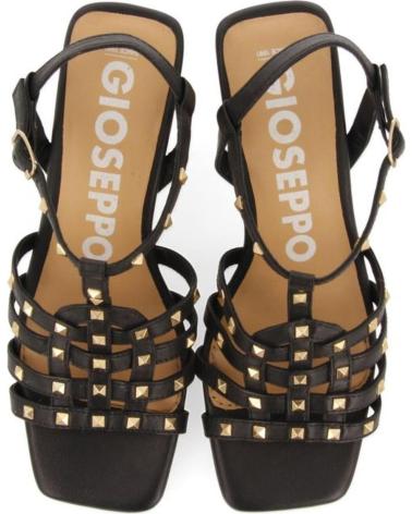 SANDALIA DE TACÓN GIOSEPPO KRIZEVCI 72293 NEGRA NEGRO