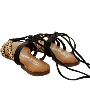 SANDALIAS GIOSEPPO DAVAO 69129 NEGRAS NEGRO