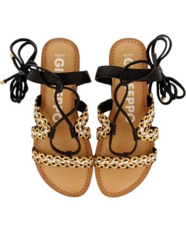 SANDALIAS GIOSEPPO DAVAO 69129 NEGRAS NEGRO