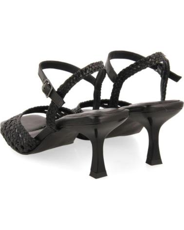 SANDALI CON TACCO GIOSEPPO DURSLEY 72073 NERI NEGRO