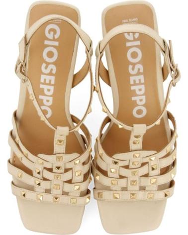 SANDALI CON TACCO GIOSEPPO KRIZEVCI 72293 BEIGE BEIGE