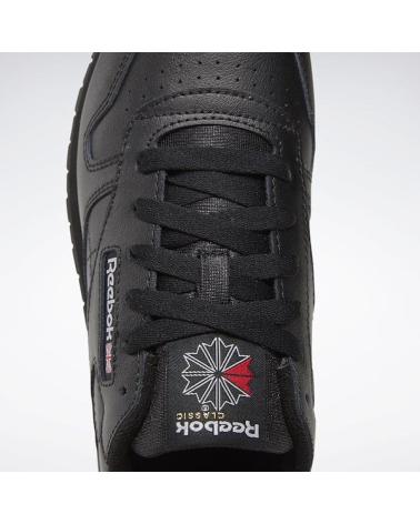 Zapatos de Niña y Niño REEBOK ZAPATILLAS CLASSIC LEATHER PARA NINOS UNISEX EN COLOR NEGRO NEGRO