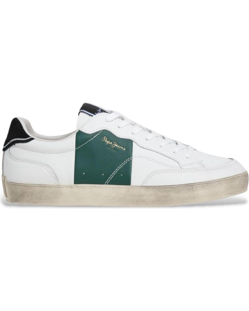 PEPE JEANS PMS300007 SCARPE CASUAL BIANCHE BLANCO