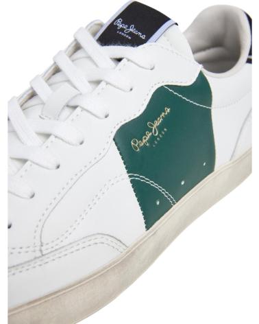 PEPE JEANS PMS300007 SCARPE CASUAL BIANCHE BLANCO