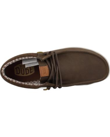 HEY DUDE PAUL CLASSIC CHAUSSURES DÉCONTRACTÉES LÉGÈRES MARRON MARRóN