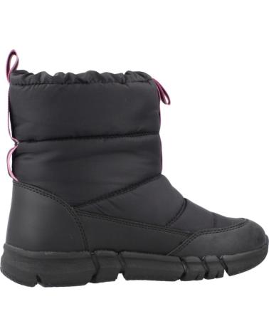 GEOX J FLEXYPER GIRL B AB BOOTS - BLACK C9B8L C9B8L