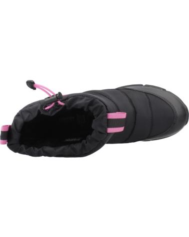 GEOX J FLEXYPER GIRL B AB BOOTS - BLACK C9B8L C9B8L