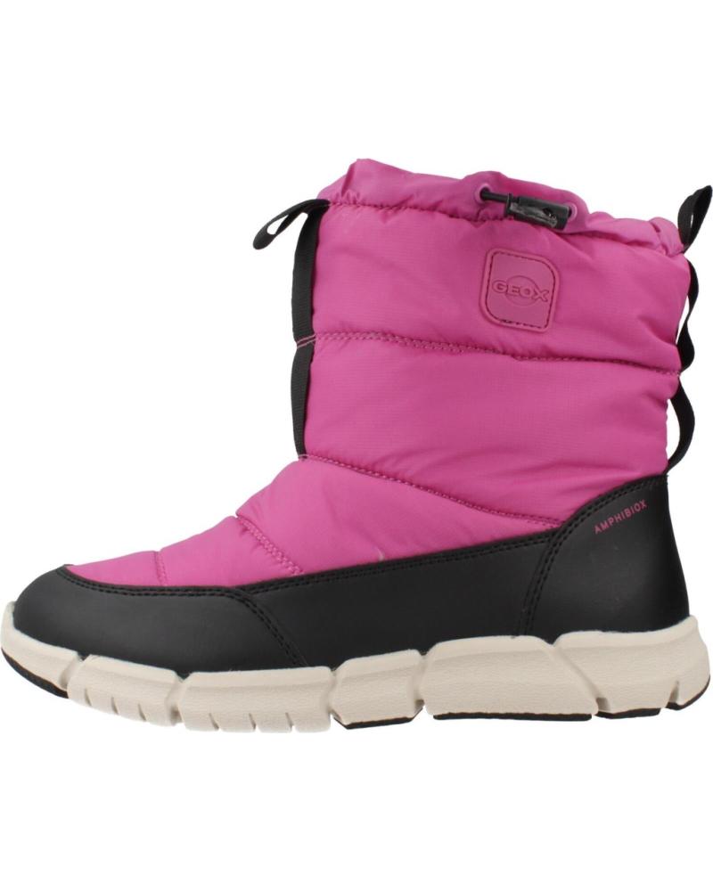 GEOX J FLEXYPER GIRL B AB BOOTS - PINK C8062 C8062