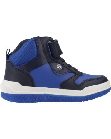 GEOX BUZZERLIGHT BOY C4226 - HOHE KLETTVERSCHLUSS-SNEAKER BLAU C4226