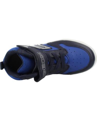 GEOX BUZZERLIGHT BOY C4226 - HOHE KLETTVERSCHLUSS-SNEAKER BLAU C4226