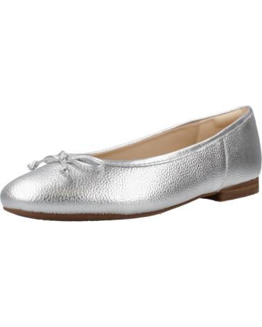 CLARKS FAWNA LILY BALLERINAS SILBER SILVER
