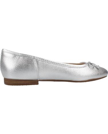 CLARKS FAWNA LILY BALLERINAS SILBER SILVER