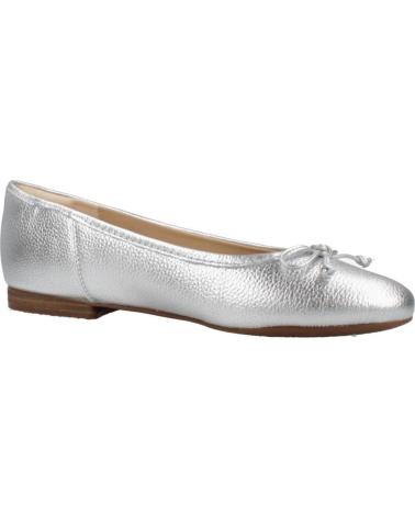 CLARKS FAWNA LILY BALLERINAS SILBER SILVER