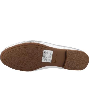 CLARKS FAWNA LILY BALLERINAS SILBER SILVER