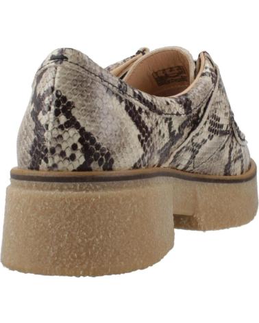 CLARKS LINO MONK ANIMAL PRINT GREYSNAKE LOAFERS GREYSNAKE