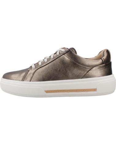 CLARKS HOLLYHOCK WALK FREIZEITSNEAKER - METALLIC GRAU METALLIC