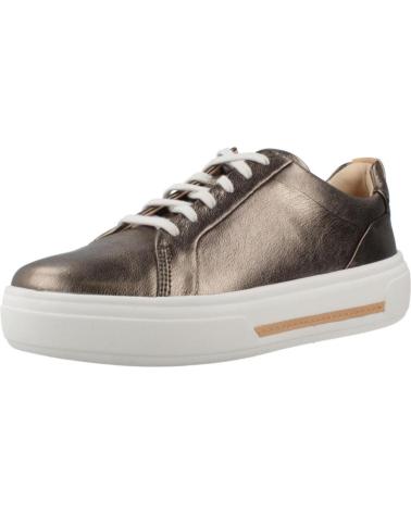 CLARKS HOLLYHOCK WALK FREIZEITSNEAKER - METALLIC GRAU METALLIC