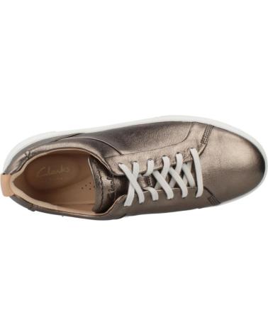 CLARKS HOLLYHOCK WALK FREIZEITSNEAKER - METALLIC GRAU METALLIC