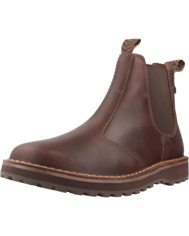 CLARKS BOTINES HOMBRE MODELO SOLSBURY EASY COLOR MARRON DRKBRWN