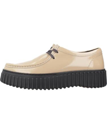 CLARKS SCARPE CASUAL TORHILL BEE VERNICE BEIGE BEIGE