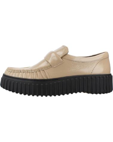 CLARKS TORHILL MOC MOKASSINS BEIGE BEIGE