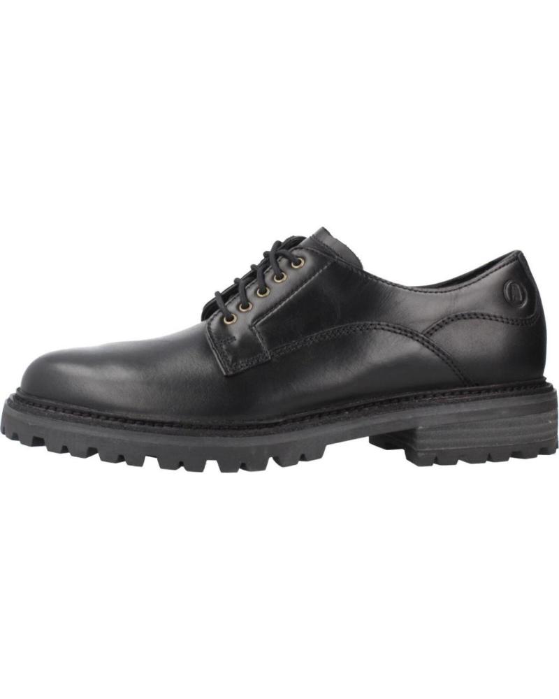 CLARKS RIDGE LO - SCARPE DERBY NERE CON LACCI BLACK