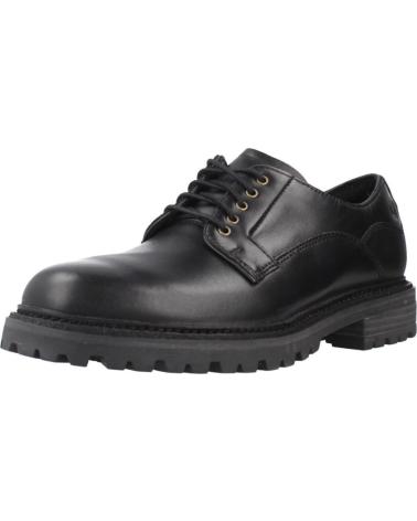 CLARKS RIDGE LO - SCARPE DERBY NERE CON LACCI BLACK
