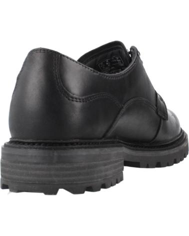 CLARKS RIDGE LO - SCARPE DERBY NERE CON LACCI BLACK