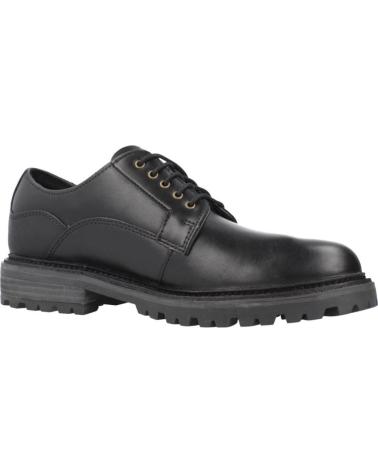 CLARKS RIDGE LO - SCARPE DERBY NERE CON LACCI BLACK