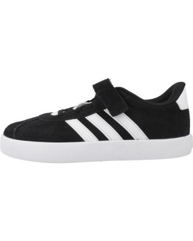 ADIDAS VL COURT 3.0 EL C ID9148 - BLACK CASUAL SNEAKERS NEGRO