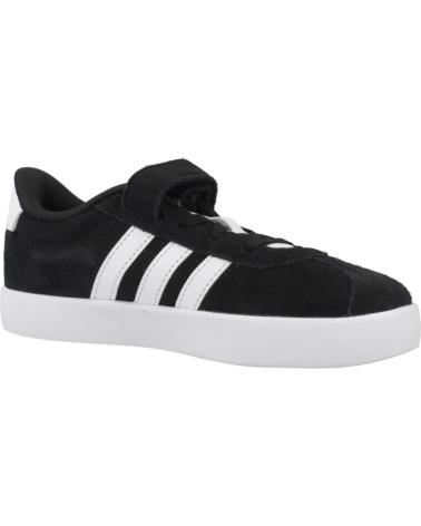 ADIDAS VL COURT 3.0 EL C ID9148 - BLACK CASUAL SNEAKERS NEGRO
